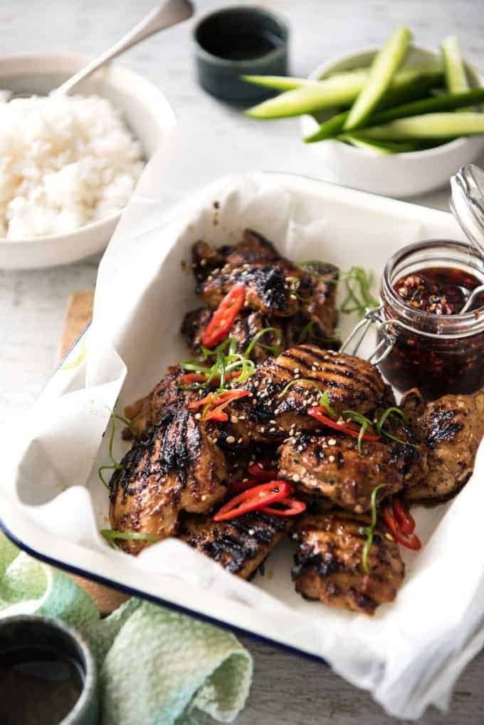 I swear to you, my friends were actually speechless the first time I made this for them. It's that good! I BBQ'd it, but also make it on the stove and oven.