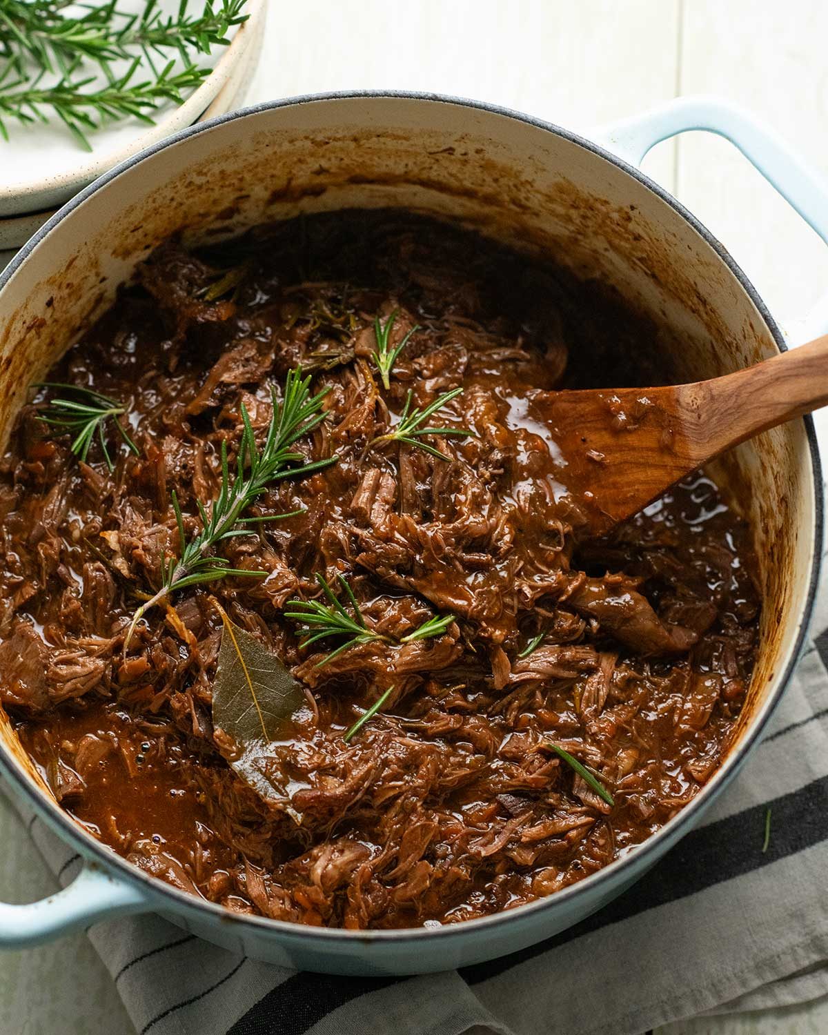 Slow Cooked Rosemary Lamb Ragu